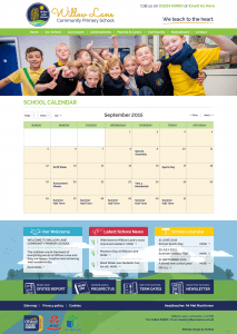 Willow Lane Calendar