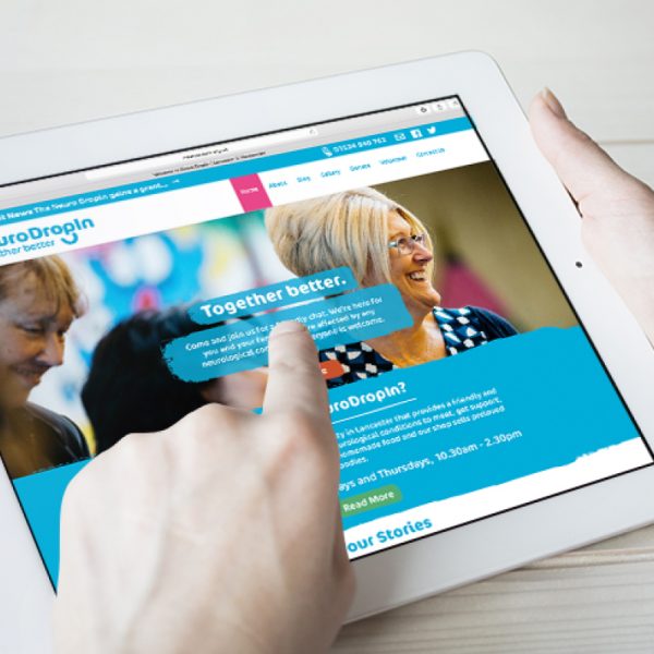 Hotfoot creates a new website for our charity partner Neuro Dropin