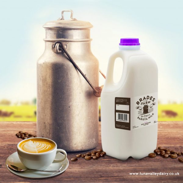 New brand identity for Brades Farm Barista Milk