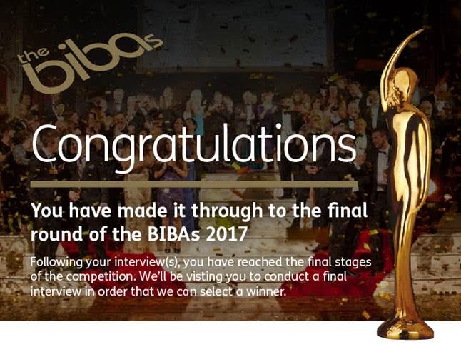 Creative Agency of the Year Nomination at the BIBAs 2017