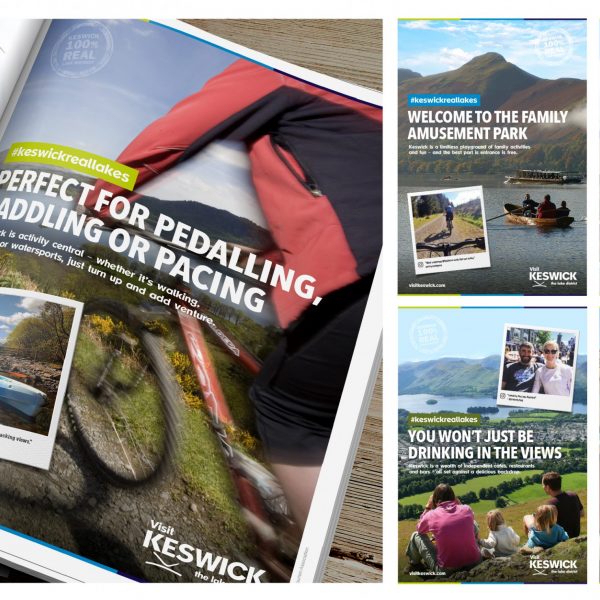 Keswick Tourism and Hotfoot Swap Vistas for Selfies to Promote the Real Keswick