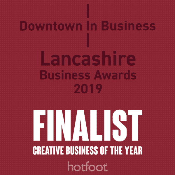 Hotfoot nominated for Creative Business of the Year at the Lancashire Business Awards