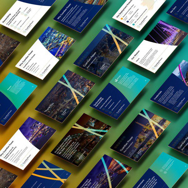 Brand identity and website design for Guardian Power