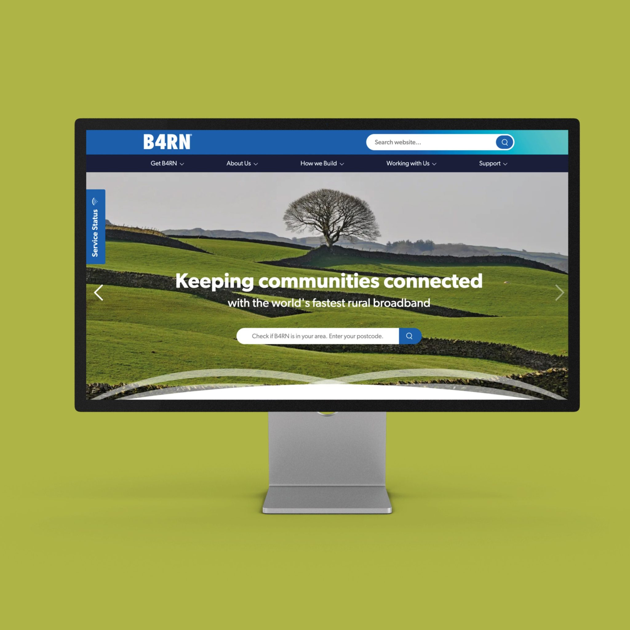 New website for B4RN, a leading provider of broadband to rural communities